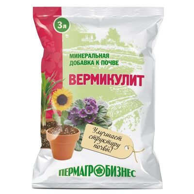 Вермикулит 3л   (ПАБ) Е